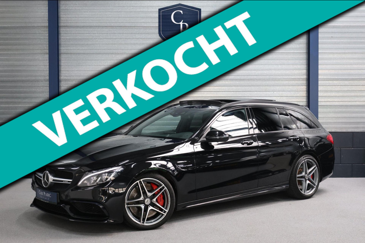 Mercedes-Benz C-Klasse Estate AMG 63 S 510+PK LED/SFEER/PANORAMADAK/ALCANTARA+S.VERWARMING/19" LMV/360/ECC/12 MDN GARANTIE!