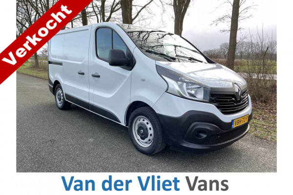 Renault Trafic 1.6 dCi 126pk E6 Comfort BPM Vrij! Lease €248 p/m, Airco, Navi, Bedrijfsinrichting, PDC, Trekhaak, Volledig onderhoudshistorie aanwezig