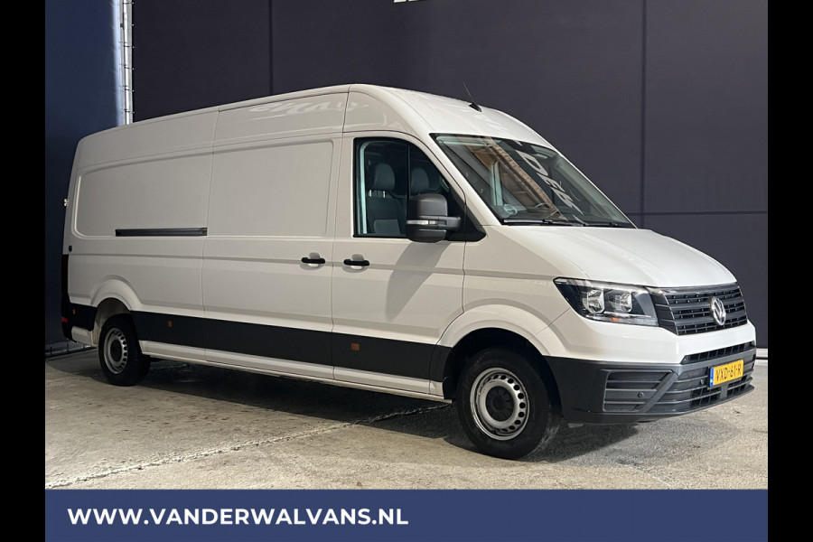 Volkswagen Crafter 2.0 TDI 140pk **BPM VRIJ voor de Ondernemer** L4H3 Euro6 Airco | Camera | Apple Carplay Bijrijdersbank, Bluetooth telefoonvoorbereiding, 3000kg Trekvermogen