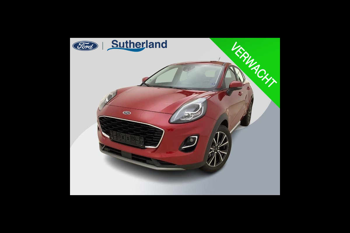 Ford Puma 1.0 EcoBoost Hybrid Titanium 125pk | Driver Assistance Pack | Winterpack | Comfort Pack | Elek. Achterklep | All Weather Banden | Verlengde fabrieksgarantie tot 03-2028