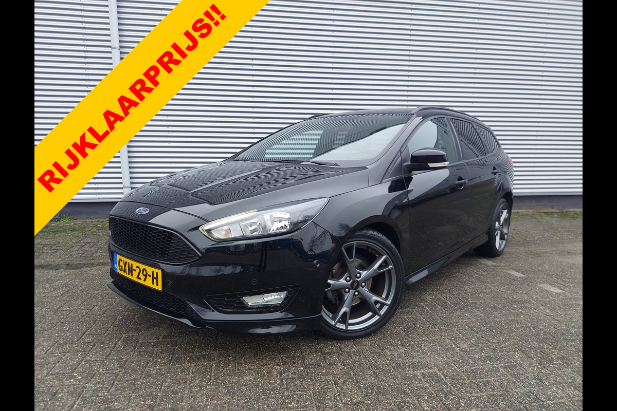 Ford FOCUS Wagon 1.0 ST Line. airco,cruise,navigatie,stoel/stuurverwarming,parkeersensoren,