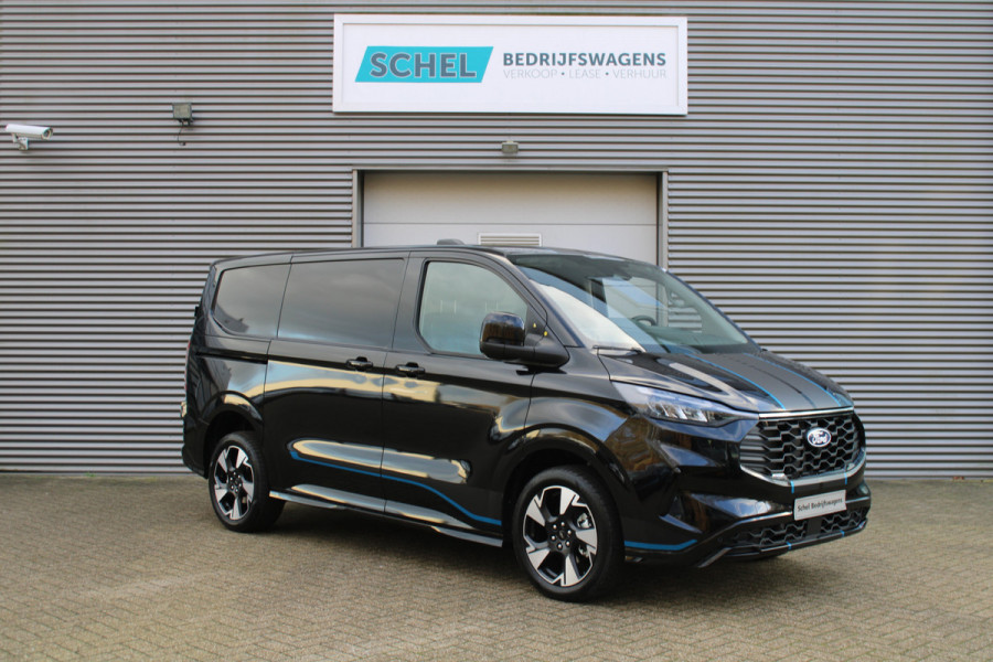 Ford Transit Custom 300 2.0 TDCI L1H1 Sport 170pk - 2x Schuifdeur - 19" LM velgen - ACC - Blind spot - Navi - Camera - Verwarmd stuur - 70l tank - R