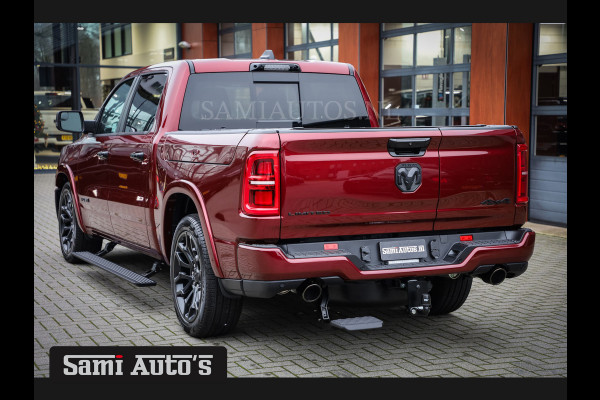 Dodge Ram 1500 LIMITED NIGHT 540PK 706 Nm 2025 | HIGH OUTPUT | XB9 | MASSAGE | BOM VOL | CREW CAB | DUBBELE CABINE | GRIJSKENTEKEN | DE MEEST LUXUEUZE en BEGEERDE Pick-up | VOORRAAD NR 2301 - 7424