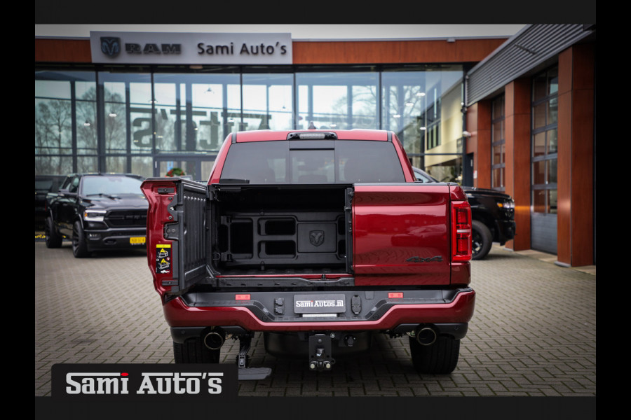 Dodge Ram 1500 LIMITED NIGHT 540PK 706 Nm 2025 | HIGH OUTPUT | XB9 | MASSAGE | BOM VOL | CREW CAB | DUBBELE CABINE | GRIJSKENTEKEN | DE MEEST LUXUEUZE en BEGEERDE Pick-up | VOORRAAD NR 2301 - 7424