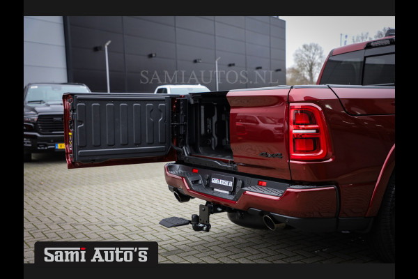 Dodge Ram 1500 LIMITED NIGHT 540PK 706 Nm 2025 | HIGH OUTPUT | XB9 | MASSAGE | BOM VOL | CREW CAB | DUBBELE CABINE | GRIJSKENTEKEN | DE MEEST LUXUEUZE en BEGEERDE Pick-up | VOORRAAD NR 2301 - 7424