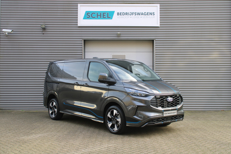 Ford Transit Custom 300 2.0 TDCI L1H1 Sport 170pk - 2x Schuifdeur - 19" LM velgen - ACC - Blind spot - Navi - Camera - Verwarmd stuur - 70l tank - R