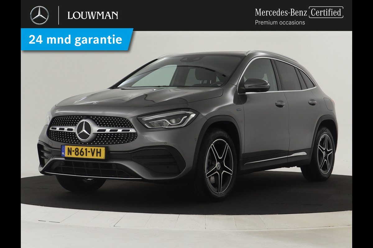 Mercedes-Benz GLA 250 e Business Solution AMG Limited | Lichtmetalen velgen | MBUX wide screen | Parking support | Navigatie | Inclusief 24 maanden MB Certified garantie voor Europa.