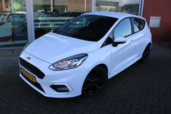 Ford Fiesta 1.0 EcoBoost 100 PK ST-Line | Cruise Control | Climate Control | Privacy Glass | Navigatie | DAB | 17 Inch LM VELGEN | Bluetooth Carkit