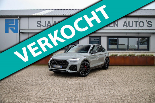 Audi Q5 55 TFSI e Quattro Competition S Edition S-Line 367pk Automaat! Luchtvering|Virtual Cockpit|OLED Matrix|ACC|Black|Trekhaak