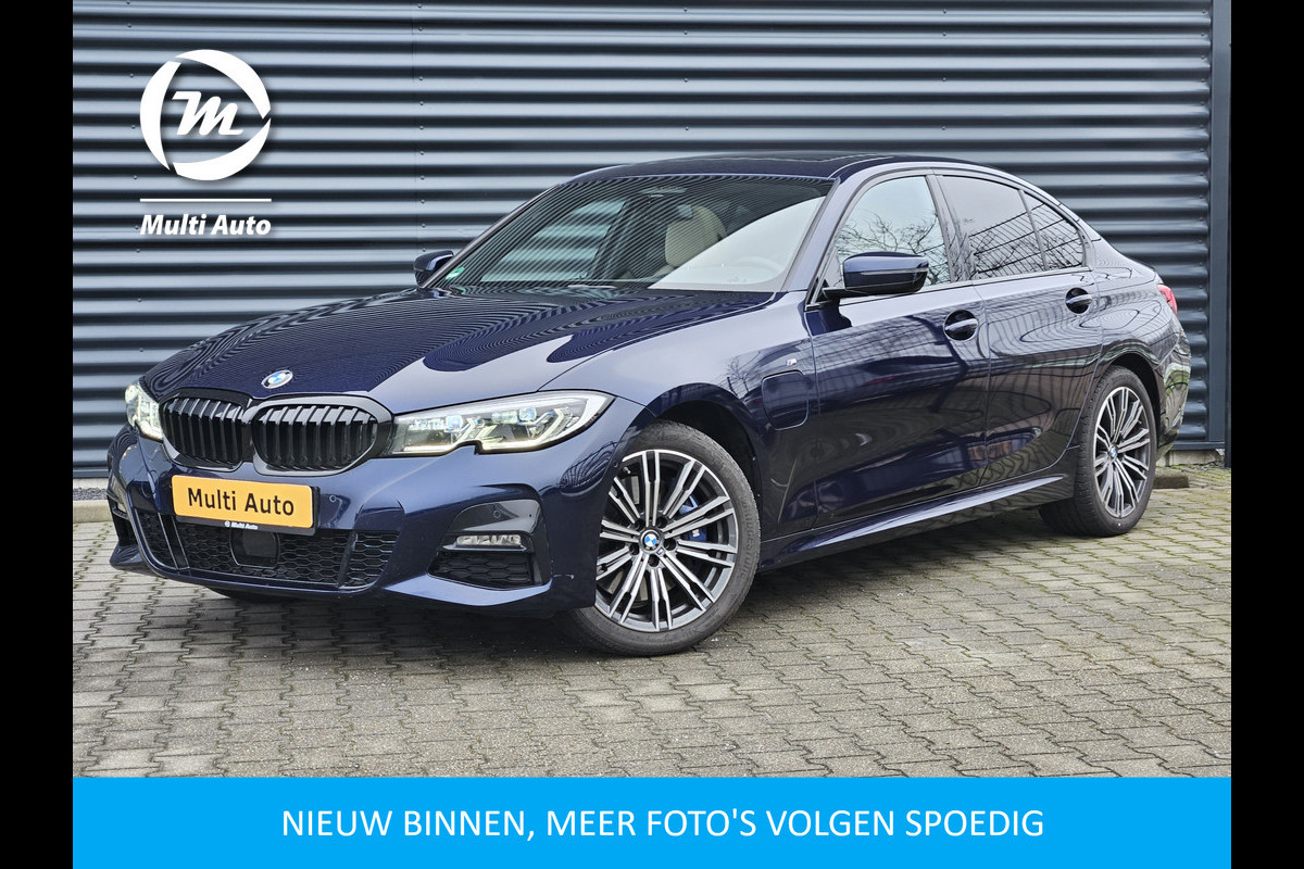 BMW 3-serie 330e M Sport Shadow Line Plug In Hybrid Dealer O.H PHEV | Schuifdak | Laser LED | Adaptive Onderstel |  Lederen Sportstoelen Memory | Adaptive Cruise | Harman Kardon | Head Up |