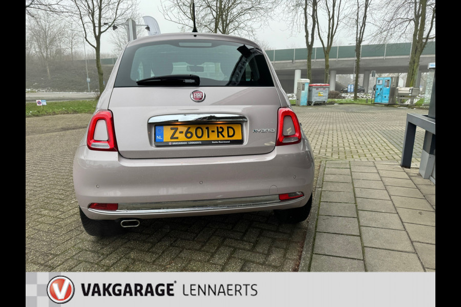 Fiat 500 1.0 Hybrid Launch Edition Pano dak, Rijklaarprijs / 12 mnd garantie