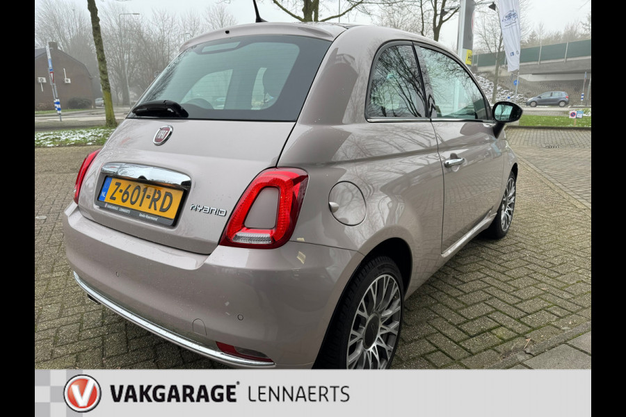 Fiat 500 1.0 Hybrid Launch Edition Pano dak, Rijklaarprijs / 12 mnd garantie