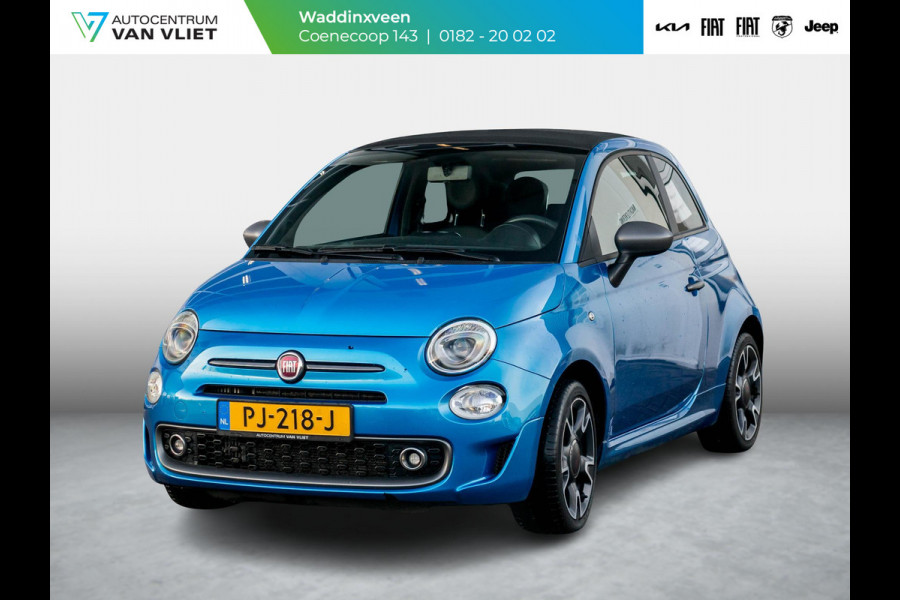 Fiat 500 TwinAir Turbo Sport | Cabrio | 105pk | Clima | PDC | 16" |  Navi | Priv. glass