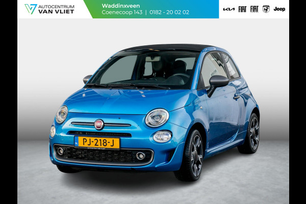 Fiat 500 TwinAir Turbo Sport | Cabrio | 105pk | Clima | PDC | 16" |  Navi | Priv. glass