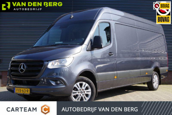 Mercedes-Benz Sprinter 319 3.0 CDI V6 L3H2 AUT-7, LEDER, 3.5T TREKHAAK, CRUISE, MBUX, CAMERA, STANDKACHEL, CLIMA, APPLE CARPLAY/ANDROID AUTO, PARKEERSE