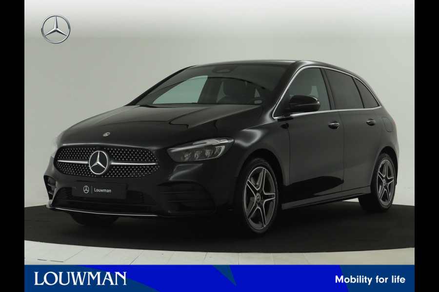 Mercedes-Benz B-Klasse 250 e Star Edition AMG Line | Dodehoekassistent | Keyless-Go comfortpakket | Parkeerpakket met achteruitrijcamera | USB-pakket plus | Sfeerverlichting | Verwarmde stoelen vooraan | EASY PACK achterklep |