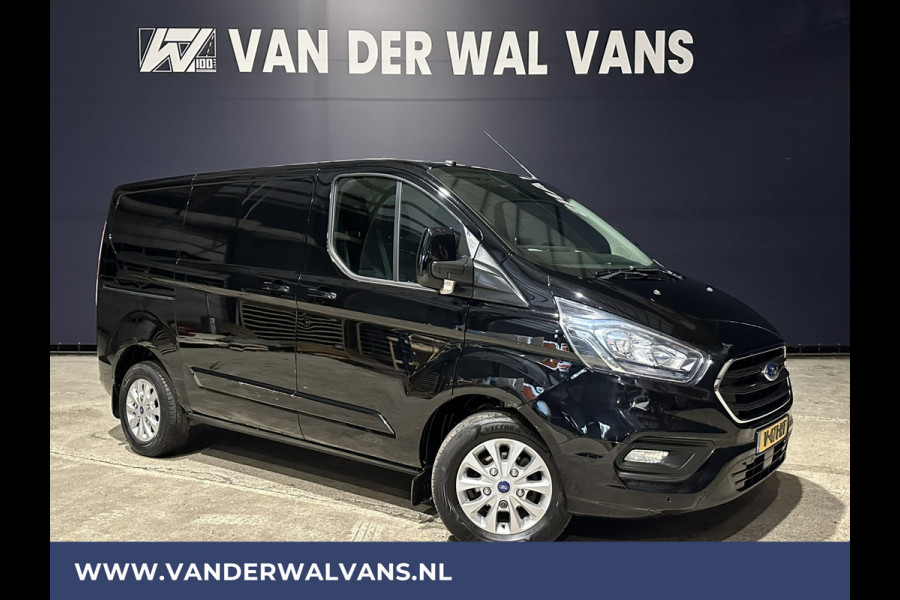 Ford Transit Custom 2.0 TDCI 130pk **BPM VRIJ voor de Ondernemer** L1H1 Euro6 Airco | Camera | Stoelverwarming | Navigatie LM velgen, LED, Apple Carplay, verwarmde voorruit, Cruisecontrol, Parkeersensoren, Bijrijdersbank, Achterklep