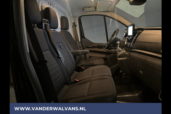 Ford Transit Custom 2.0 TDCI 130pk **BPM VRIJ voor de Ondernemer** L1H1 Euro6 Airco | Camera | Stoelverwarming | Navigatie LM velgen, LED, Apple Carplay, verwarmde voorruit, Cruisecontrol, Parkeersensoren, Bijrijdersbank, Achterklep