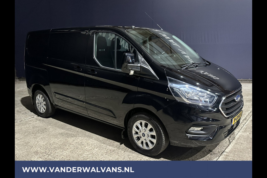 Ford Transit Custom 2.0 TDCI 130pk **BPM VRIJ voor de Ondernemer** L1H1 Euro6 Airco | Camera | Stoelverwarming | Navigatie LM velgen, LED, Apple Carplay, verwarmde voorruit, Cruisecontrol, Parkeersensoren, Bijrijdersbank, Achterklep