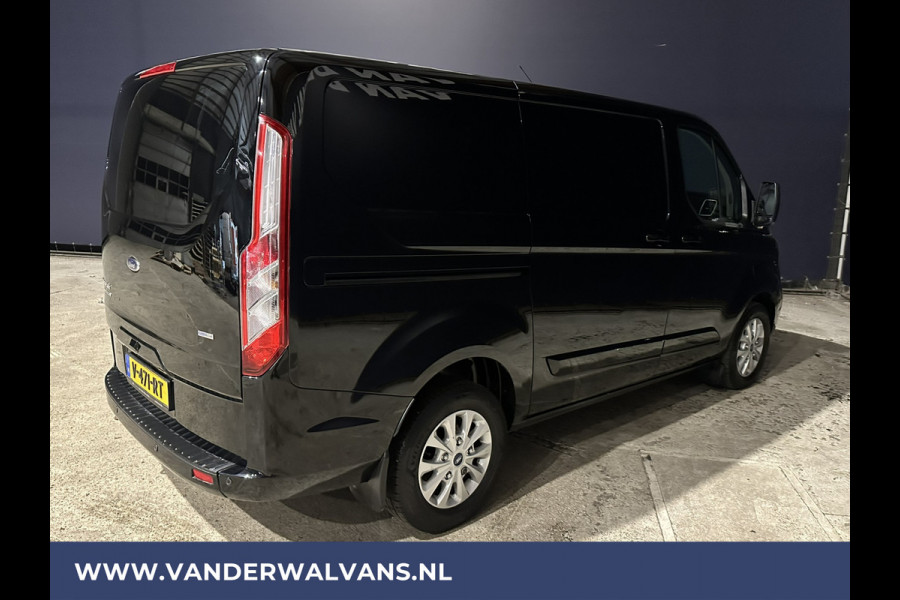 Ford Transit Custom 2.0 TDCI 130pk **BPM VRIJ voor de Ondernemer** L1H1 Euro6 Airco | Camera | Stoelverwarming | Navigatie LM velgen, LED, Apple Carplay, verwarmde voorruit, Cruisecontrol, Parkeersensoren, Bijrijdersbank, Achterklep