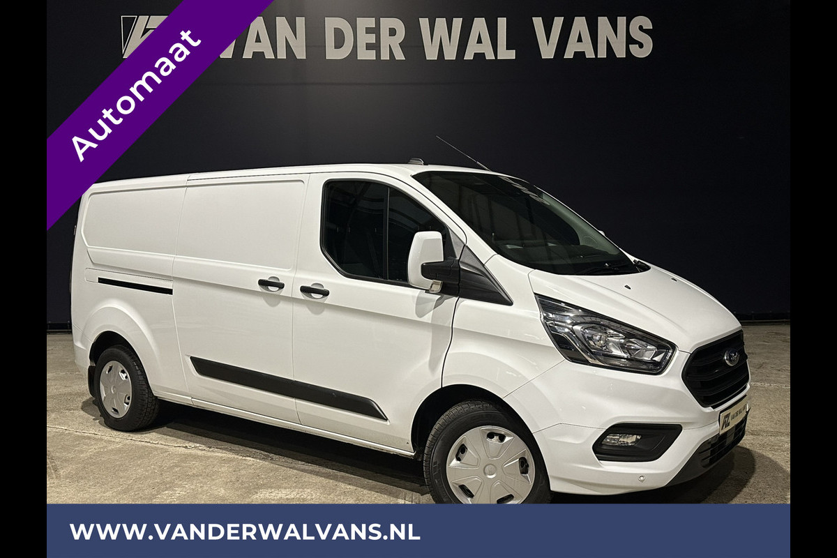 Ford Transit Custom 2.0 TDCI 130pk Automaat **BPM VRIJ voor de Ondernemer** L2H1 Euro6 Airco | Camera | Navigatie | LED Trekhaak, Apple Carplay, Android Auto, Cruisecontrol, Parkeersensoren, Verwarmde voorruit, Bijrijdersbank