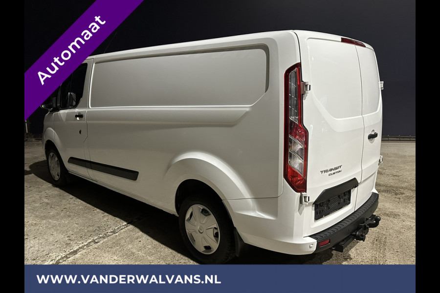 Ford Transit Custom 2.0 TDCI 130pk Automaat **BPM VRIJ voor de Ondernemer** L2H1 Euro6 Airco | Camera | Navigatie | LED Trekhaak, Apple Carplay, Android Auto, Cruisecontrol, Parkeersensoren, Verwarmde voorruit, Bijrijdersbank