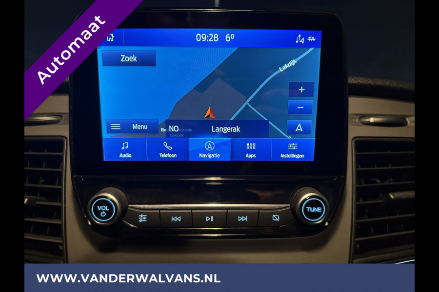 Ford Transit Custom 2.0 TDCI 130pk Automaat **BPM VRIJ voor de Ondernemer** L2H1 Euro6 Airco | Camera | Navigatie | LED Trekhaak, Apple Carplay, Android Auto, Cruisecontrol, Parkeersensoren, Verwarmde voorruit, Bijrijdersbank