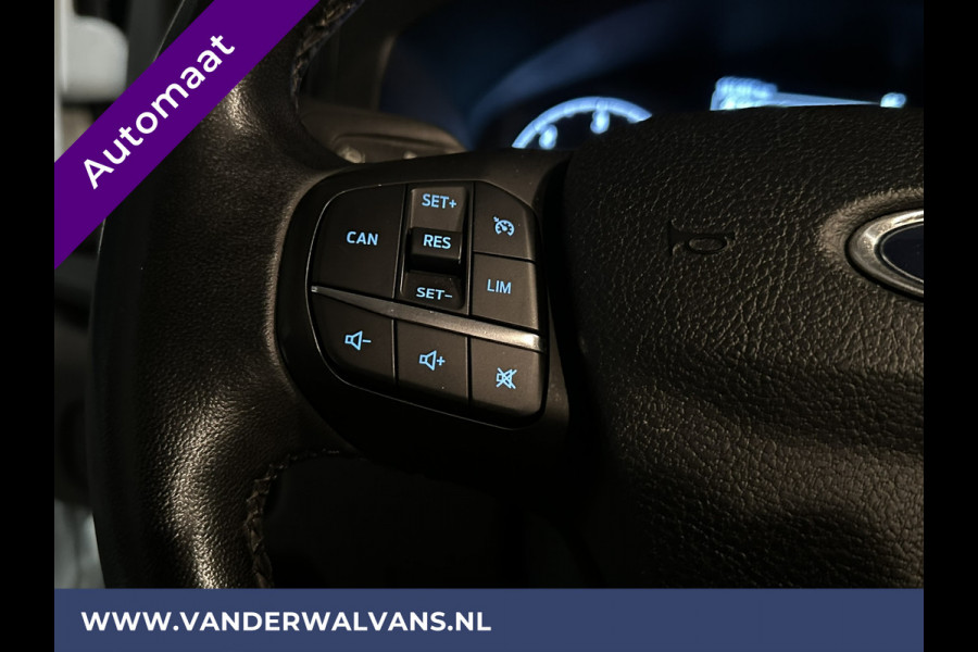 Ford Transit Custom 2.0 TDCI 130pk Automaat **BPM VRIJ voor de Ondernemer** L2H1 Euro6 Airco | Camera | Navigatie | LED Trekhaak, Apple Carplay, Android Auto, Cruisecontrol, Parkeersensoren, Verwarmde voorruit, Bijrijdersbank