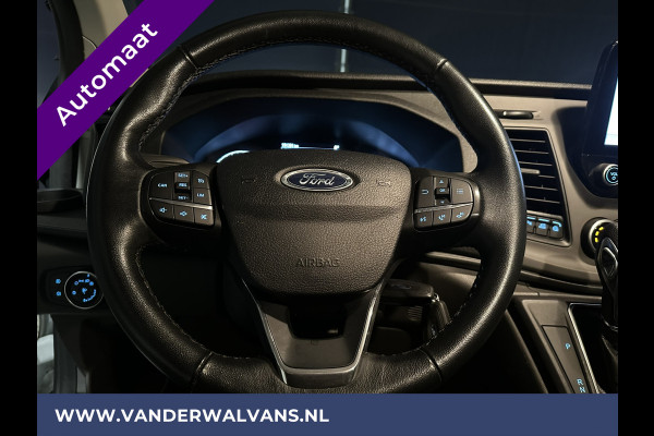 Ford Transit Custom 2.0 TDCI 130pk Automaat **BPM VRIJ voor de Ondernemer** L2H1 Euro6 Airco | Camera | Navigatie | LED Trekhaak, Apple Carplay, Android Auto, Cruisecontrol, Parkeersensoren, Verwarmde voorruit, Bijrijdersbank