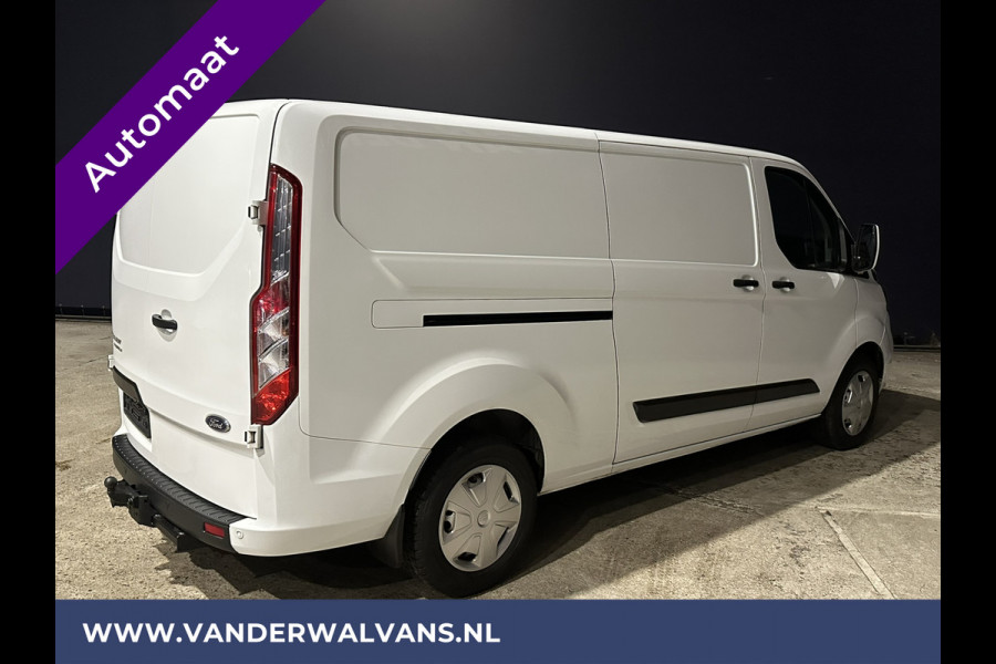 Ford Transit Custom 2.0 TDCI 130pk Automaat **BPM VRIJ voor de Ondernemer** L2H1 Euro6 Airco | Camera | Navigatie | LED Trekhaak, Apple Carplay, Android Auto, Cruisecontrol, Parkeersensoren, Verwarmde voorruit, Bijrijdersbank