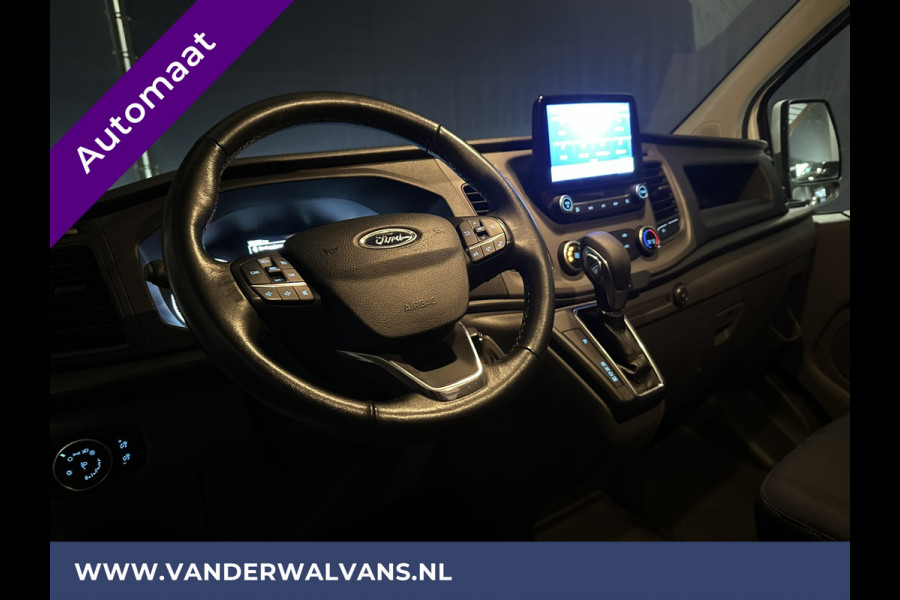 Ford Transit Custom 2.0 TDCI 130pk Automaat **BPM VRIJ voor de Ondernemer** L2H1 Euro6 Airco | Camera | Navigatie | LED Trekhaak, Apple Carplay, Android Auto, Cruisecontrol, Parkeersensoren, Verwarmde voorruit, Bijrijdersbank