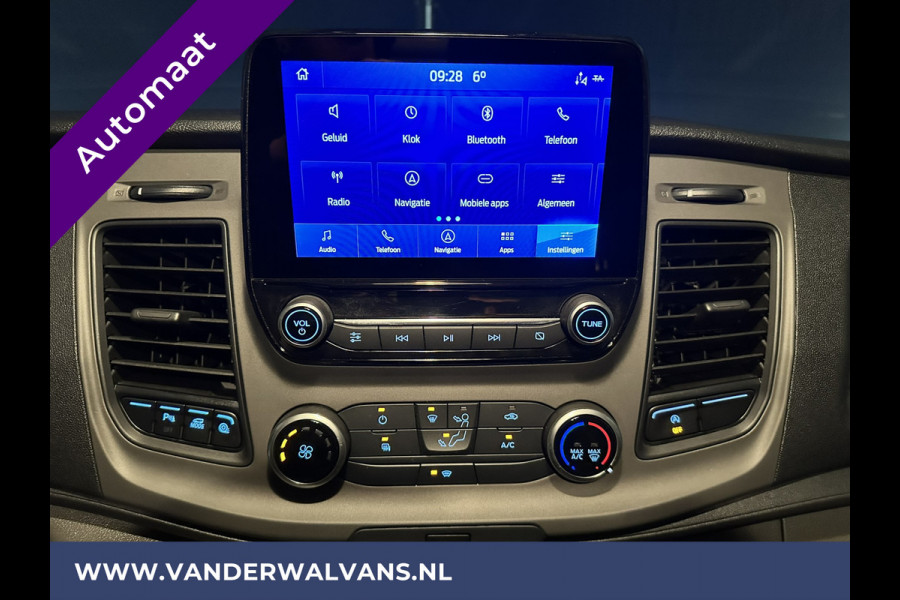 Ford Transit Custom 2.0 TDCI 130pk Automaat **BPM VRIJ voor de Ondernemer** L2H1 Euro6 Airco | Camera | Navigatie | LED Trekhaak, Apple Carplay, Android Auto, Cruisecontrol, Parkeersensoren, Verwarmde voorruit, Bijrijdersbank