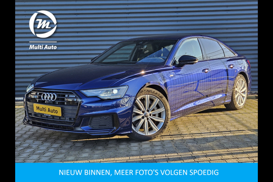 Audi A6 Limousine 50 TFSI e Quattro S Line Plug In Hybrid PHEV | Adaptive Cruise | Bang & Olufsen | Virtual | 3D & 360 Camera | Head Up | Sportstoelen Verwarmd |  Apple Carplay | Virtual | Keyless |