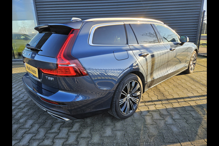 Volvo V60 T8 Twin Engine AWD Inscription Plug In Hybrid PHEV | Panodak | Trekhaak af Fabriek | adaptive Cruise | Lederen Sportstoelen Memory | Harman Kardon | Camera | Apple Carplay |