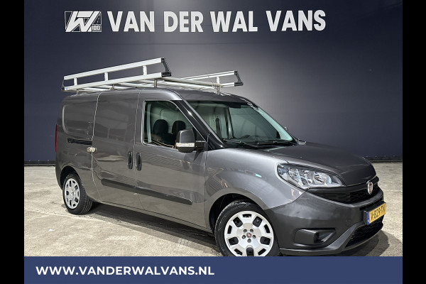 Fiat Dobló Cargo 1.6 MJ 105pk **BPM VRIJ voor de Ondernemer** L2H1 Euro6 Airco | 3-zits | Trekhaak Navigatie, Camera, Cruisecontrol, Imperiaal, Parkeersensoren, Bijrijdersbank