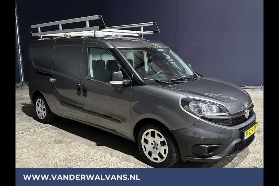 Fiat Dobló Cargo 1.6 MJ 105pk **BPM VRIJ voor de Ondernemer** L2H1 Euro6 Airco | 3-zits | Trekhaak Navigatie, Camera, Cruisecontrol, Imperiaal, Parkeersensoren, Bijrijdersbank