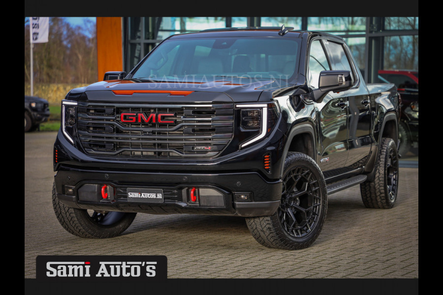 GMC Sierra AT4 | RED LINE | LPG | VIRTUAL + HUD | BOM VOL | 360 CAM |  DC | DODGE RAM EN GMC DEALER NEDERLAND | 6.2 V8 4X4 | GRIJSKENTEKEN | DUBBELE CABINE | PICK UP | VOORRAAD Nr 2240 -  8364 |