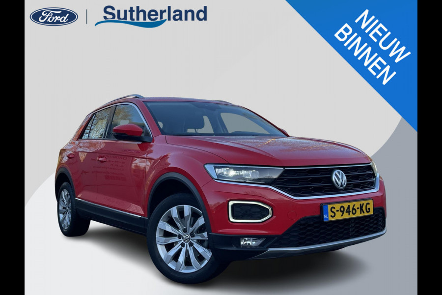 Volkswagen T-Roc 1.5 TSI Sport 150pk Automaat | Dodehoeksensoren | Adaptieve Cruise | Apple Carplay / Android Auto | Full LED | Stoelverwarming