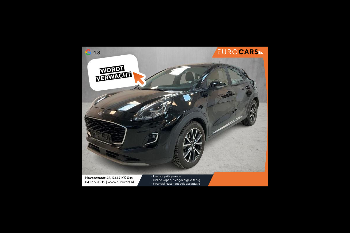 Ford Puma 1.0 EcoBoost 125pk Hybrid Titanium | Navigatie | Apple Carplay/Android Auto | Camera | Parkeer sensoren | Dab | Climate control | Lichtmetalen Velgen