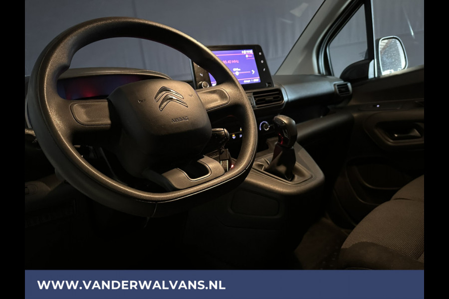 Citroën Berlingo 1.5 BlueHDI **BPM VRIJ voor de Ondernemer** L1H1 Euro6 Airco | 3-Zits | Apple Carplay Android Auto, Cruisecontrol, Parkeersensoren, Bijrijdersbank