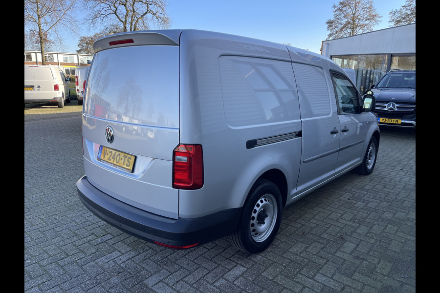 Volkswagen Caddy 2.0 TDI L2H1 BMT Maxi Comfortline / vaste prijs rijklaar € 13.950 ex btw / zilver metallic / achterklep / airco / cruise / achteruit rijcamera / euro 6 !