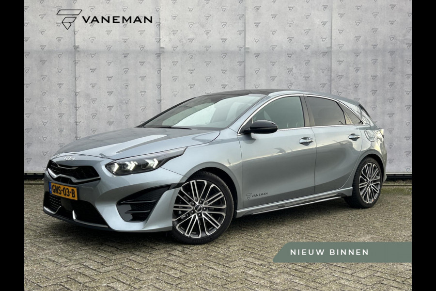 Kia Ceed 1.5 T-GDi GT-PlusLine Panoramadak | Camera | Navi | Stuur-/Stoelverwarming | Leder/Alcantara | 17" Velgen | Clima | Apple CarPlay/Android Auto | Key-Less | PDC | Cruise | LED |