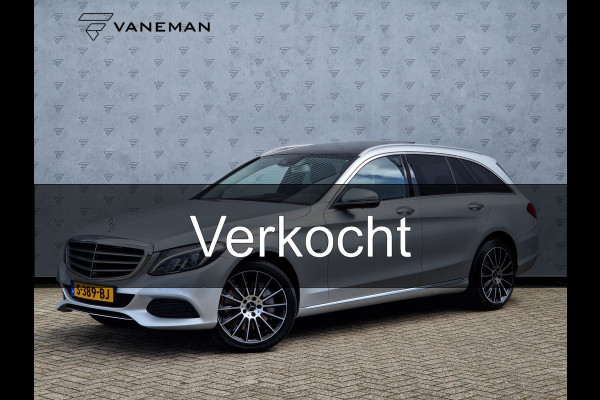 Mercedes-Benz C-Klasse Estate 350 e Business Solution AMG PHEV | Panoramadak | Burmester | LED | 360 Camera |