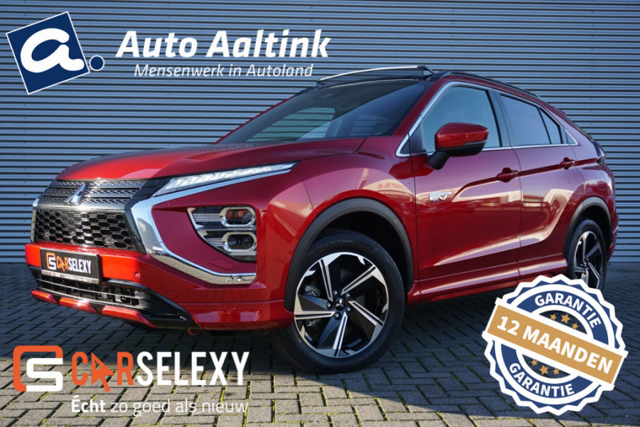 Mitsubishi Eclipse Cross 2.4 PHEV Prestige PANO | LEDEREN BEKL. | ADAPTIVE | STOELVERW.