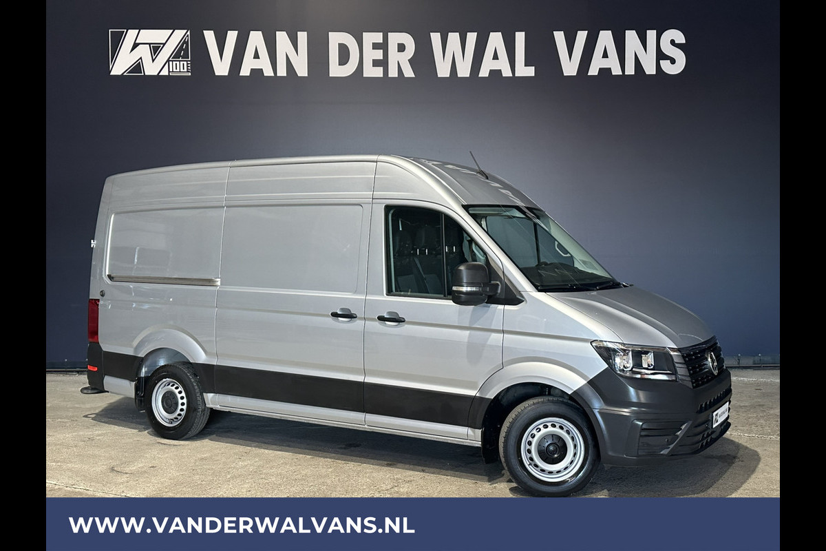 Volkswagen Crafter 2.0 TDI 141pk **BPM VRIJ voor de Ondernemer** L3H3 L2H2 Euro6 Airco | Camera | Cruisecontrol Apple Carplay, Android Auto, Chauffeursstoel, Parkeersensoren, Bijrijdersbank, 3000kg Trekvermogen