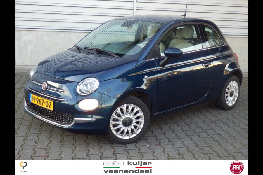 Fiat 500 1.2 Lounge | Apple Carpl. /Andr. Auto | Navigatie | Pdc |