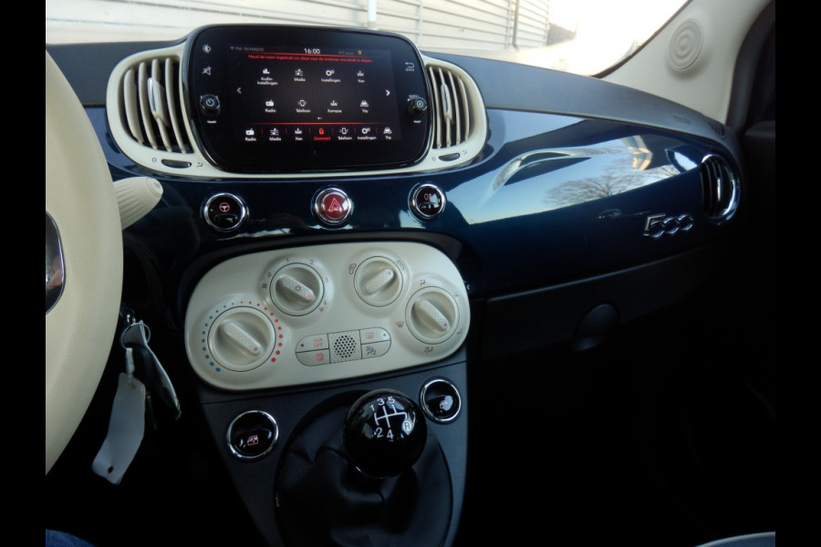 Fiat 500 1.2 Lounge | Apple Carpl. /Andr. Auto | Navigatie | Pdc |
