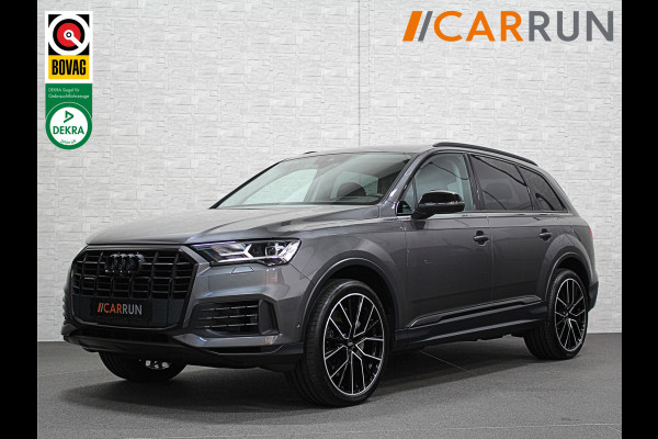 Audi Q7 55 V6 381pk Hybride Quattro | Head-Up | Leder | Dodehoek | Virtual-Cockpit | LED | Elek. Stoelen | Standkachel | Camera | Stoelverwarming | 3-Zone Clima | Draadloos Laden | Park-Assist |