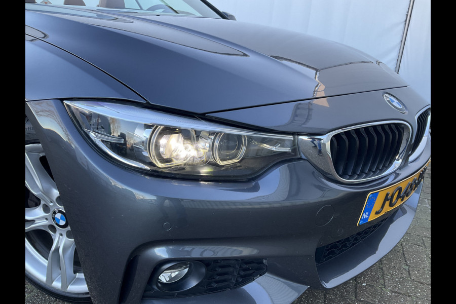 BMW 4 Serie Cabrio 430i 252pk xDrive M-Sport Leer+Sportzetels Stoelverw Xenon High Executive