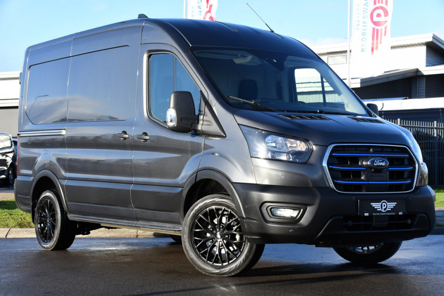 Ford E-Transit 350 L2H2 68 kWh PB Edition Adaptieve cruise, Camera, Carplay, Multimedia, 184PK, Stoelverwarming, BOM VOL!